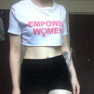 Empower Women Crop Top